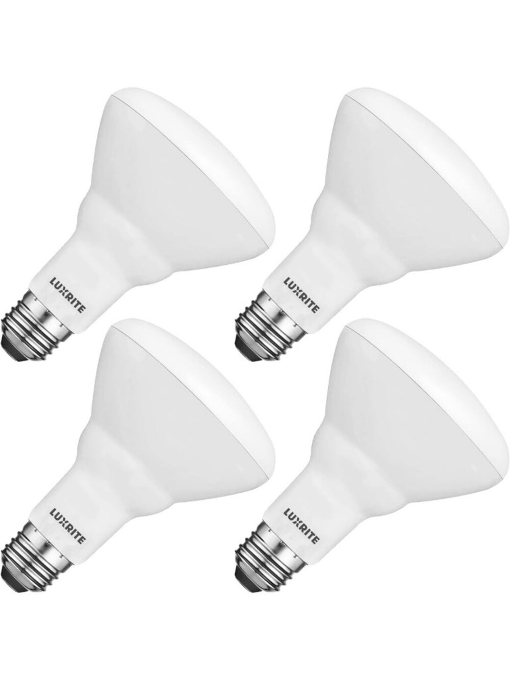 4-Pack Dimmable BR30 LED Bulbs, 65W Equivalent, Warm White 2700K, Energy Star